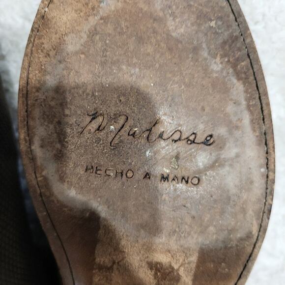 Matisse Women's Kerr leather ankle bootie Brown women's size 8.5 - Picture 6 of 8